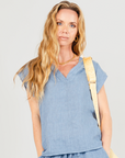 Blusa Lino Valentina