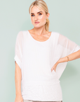 Blusa Seda Bianca