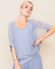 Blusa Seda Bianca