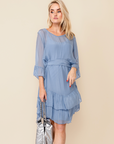 Vestido Seda Raffaella