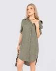 Vestido Lino Azzura