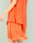 Vestido Seda Delfina