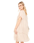 Vestido Seda Delfina