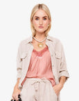 Set Lino Eleonora - Chaqueta y Pantalón