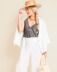 Set Lino Irene - Blazer y Pantalón