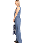 Set Lino Ambra - Chaleco y Pantalon