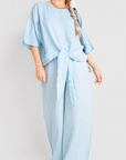 Set Lino Giuliana - Blusa y Pantalón