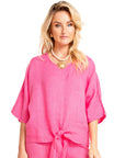 Set Lino Giuliana - Blusa y Pantalón