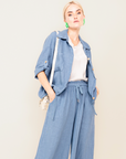 Set Lino Carlota - Camisa y Pantalón
