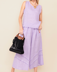 Set Lino Emanuela - Blusa y Pantalón
