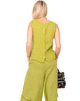 Set Lino Emanuela - Blusa y Pantalón