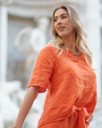 Set Lino Marzia - Blusa y Pantalon