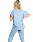 Set Lino Grazia - Blusa Estampada y Pantalon