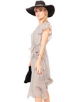 Vestido Seda Gaia