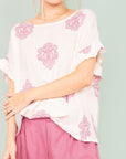 Blusa Lino Fiorella
