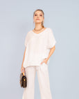 Blusa Lino Lorenza