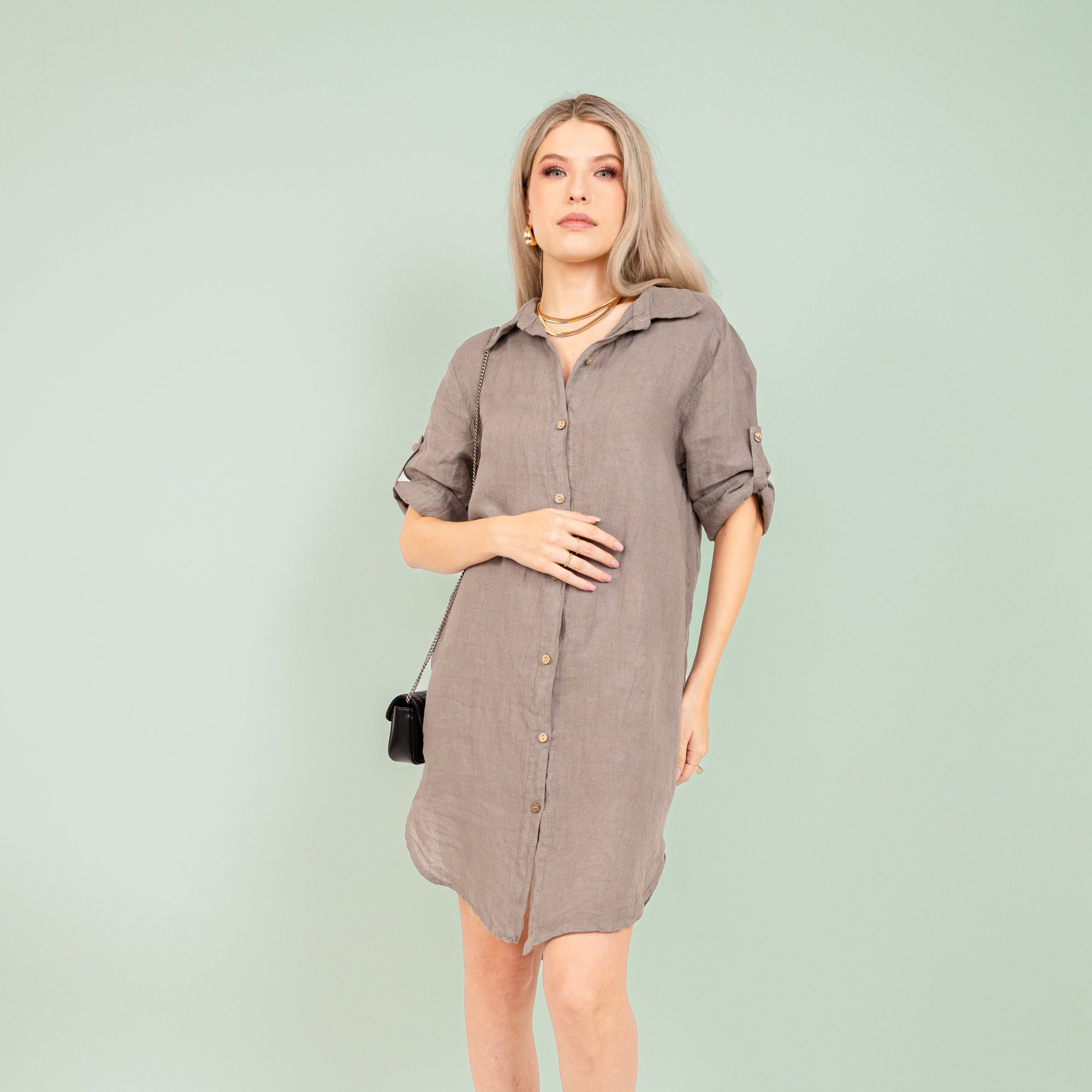 Vestido Lino Azzura