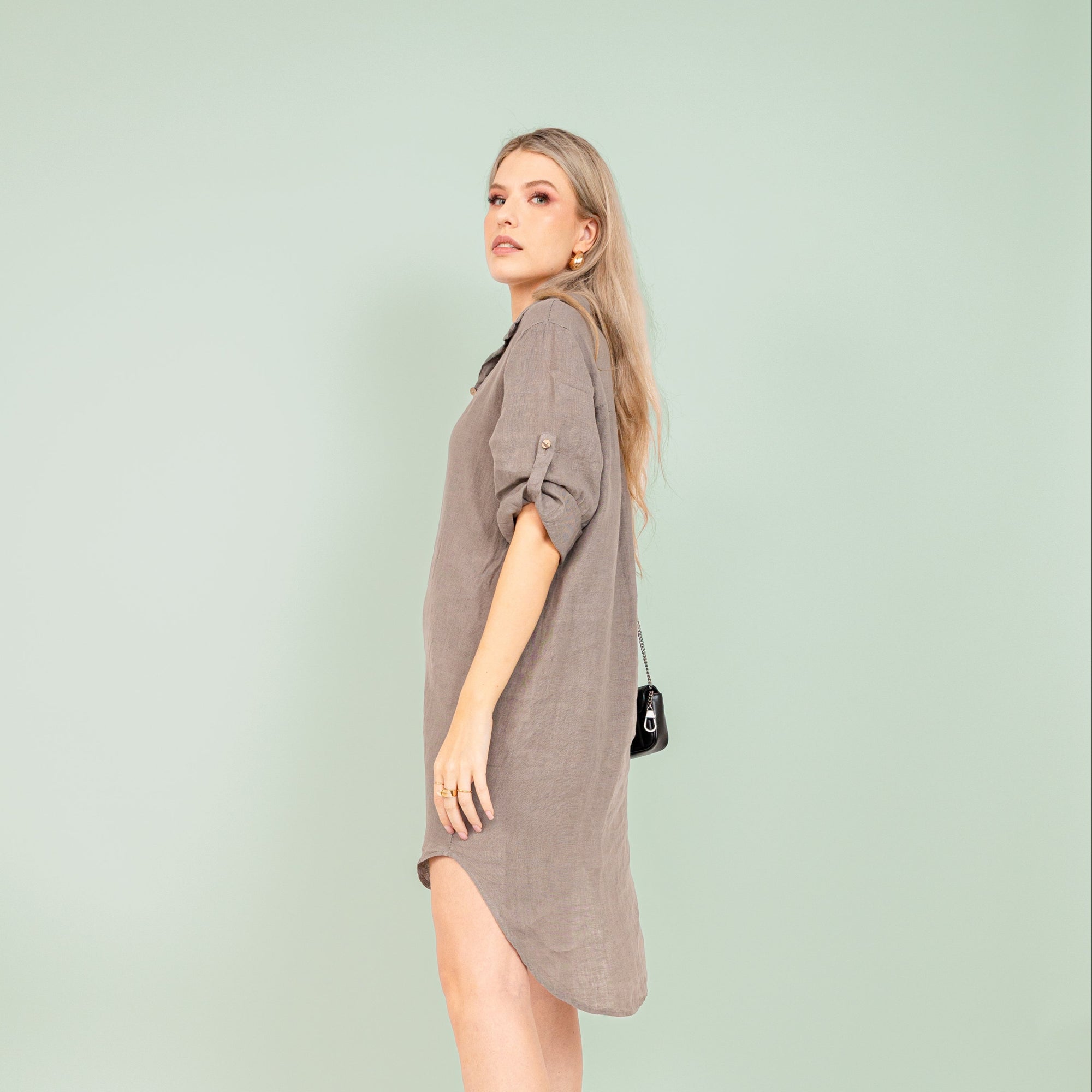 Vestido Lino Azzura