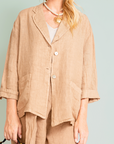 Set Lino Irene - Blazer y Pantalón