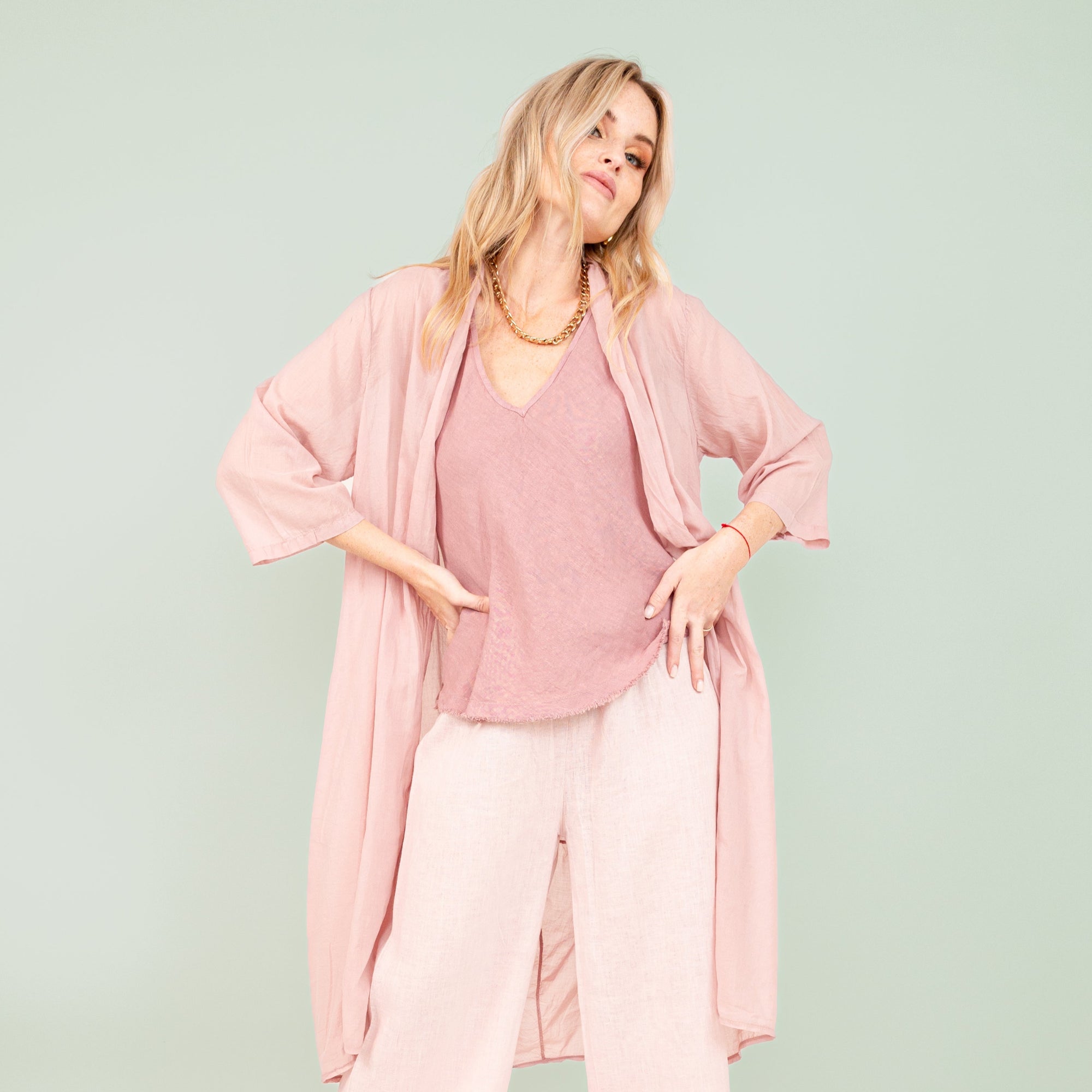 Blusa Lino Francesca