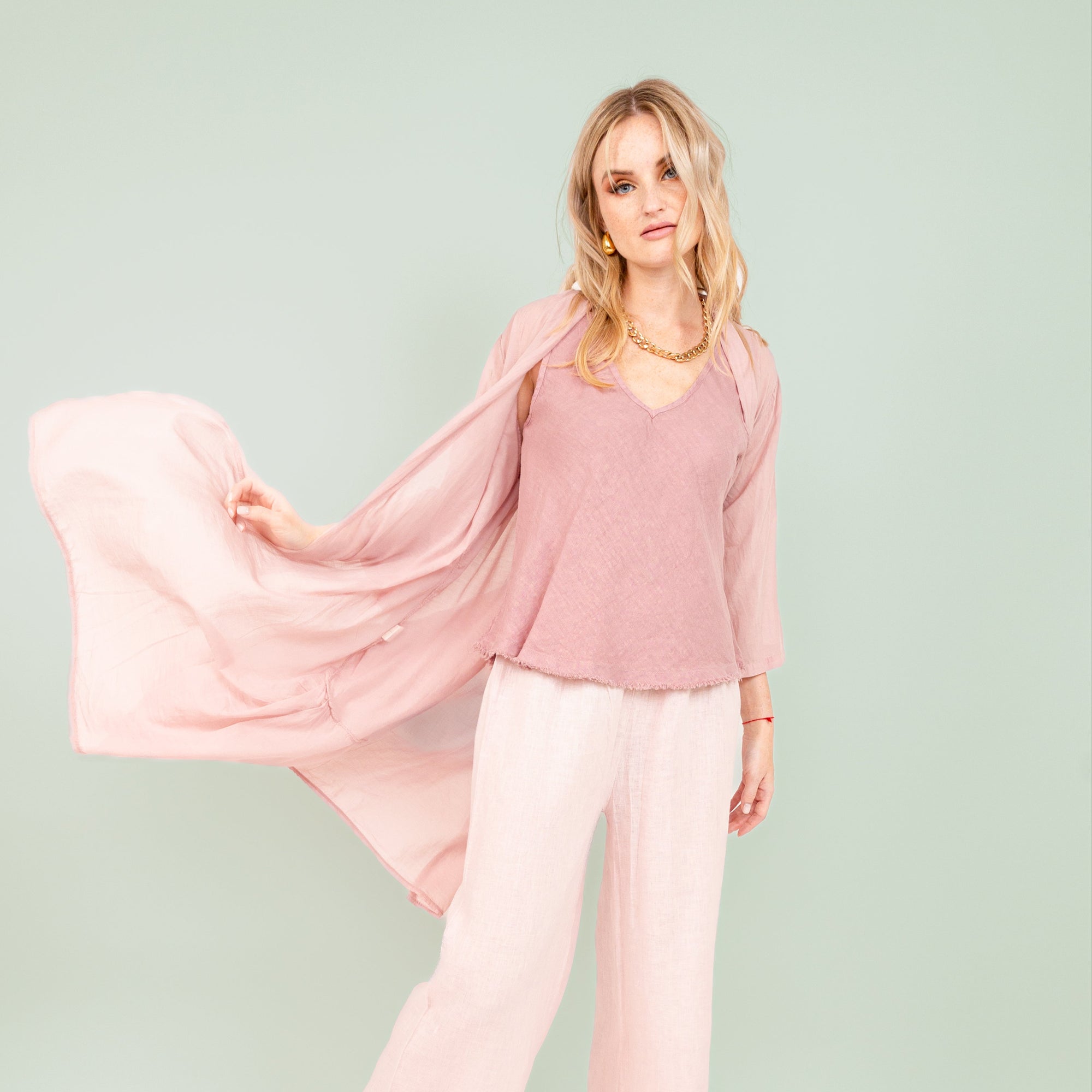 Blusa Lino Francesca