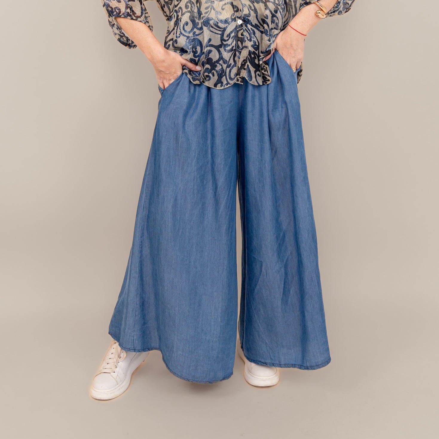 Pantalón Lyocell Esmeralda