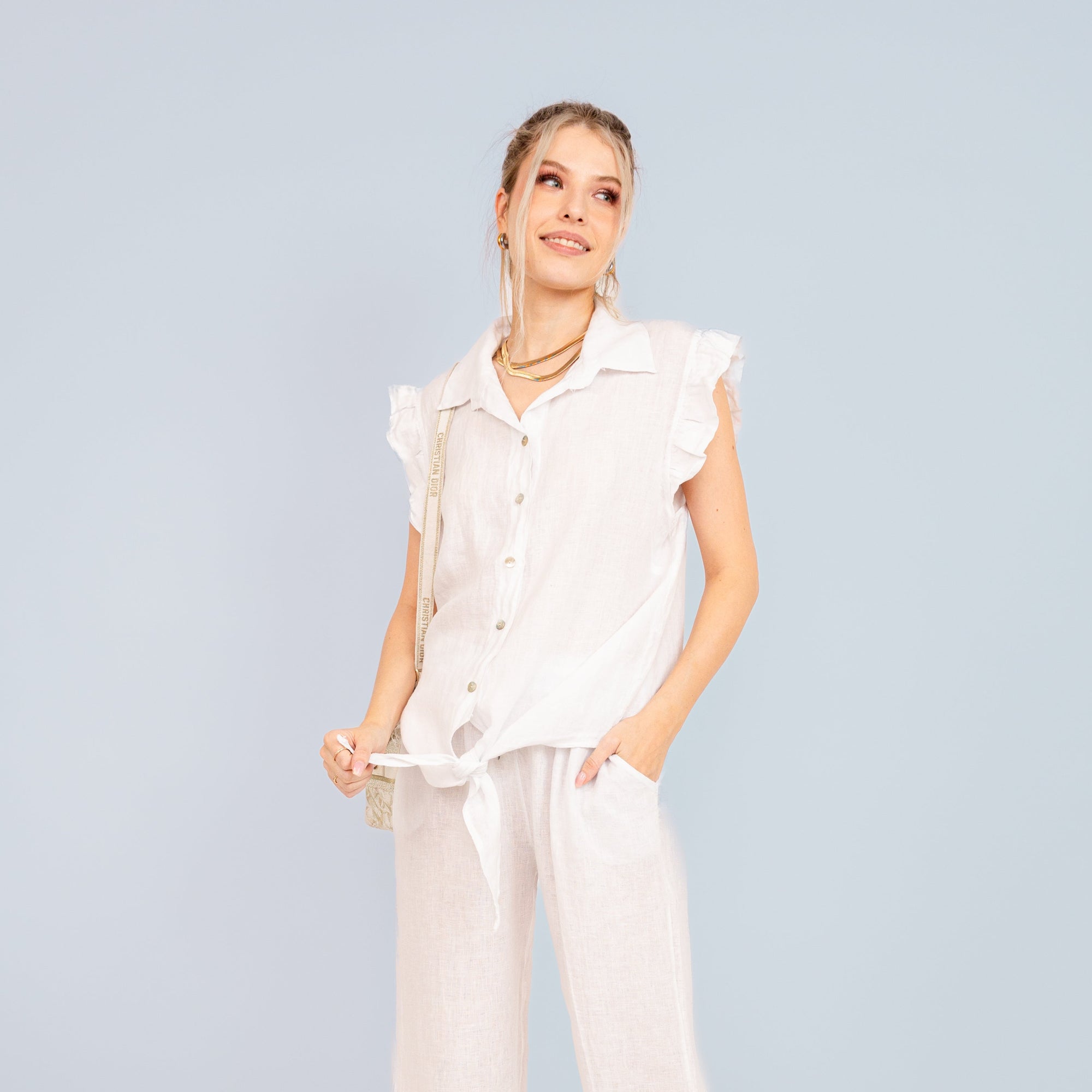 Blusa Lino Giada