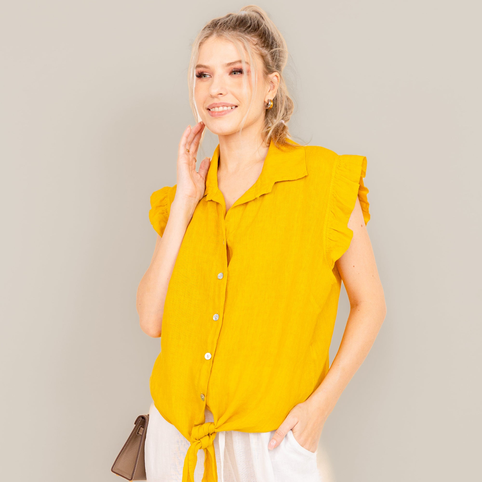 Blusa Lino Giada