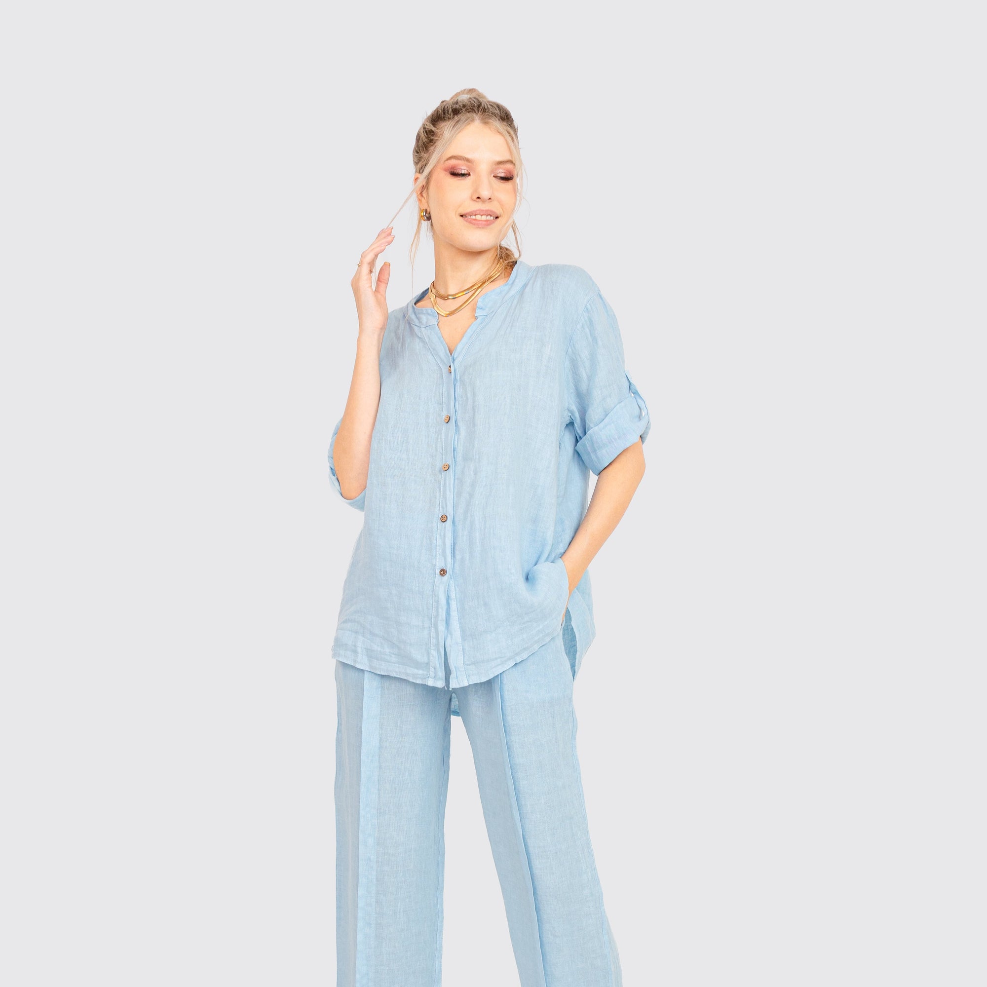 Blusa Lino Aria