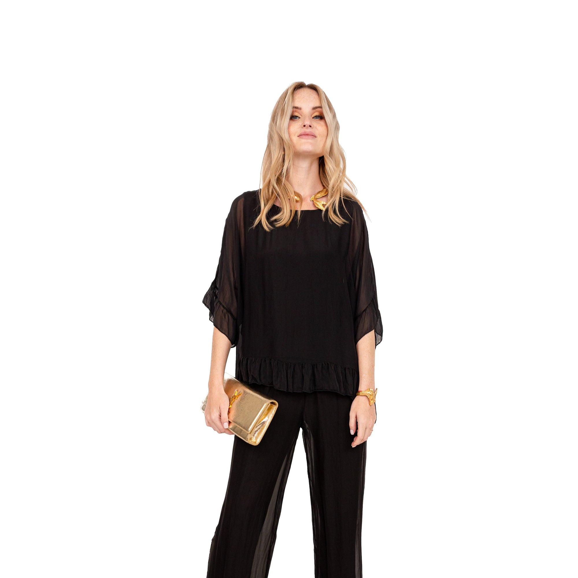 Blusa Seda Eleonora