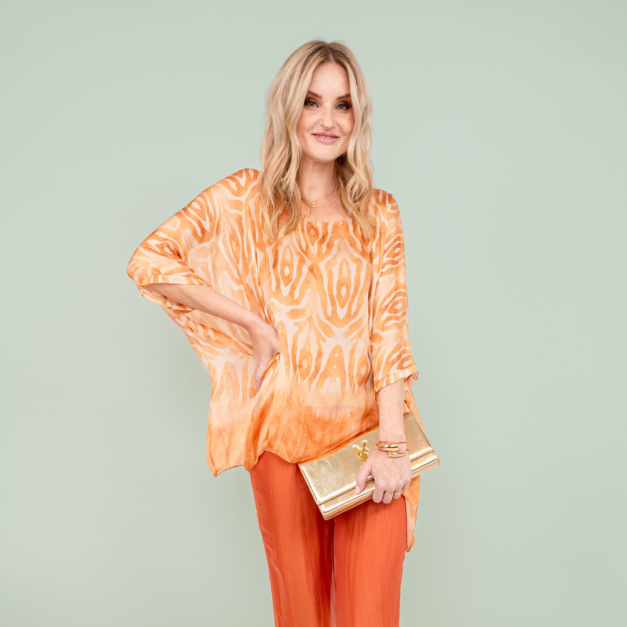 Blusa Seda Milena
